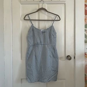 PacSun Lottie Moss Blue Gingham Dress